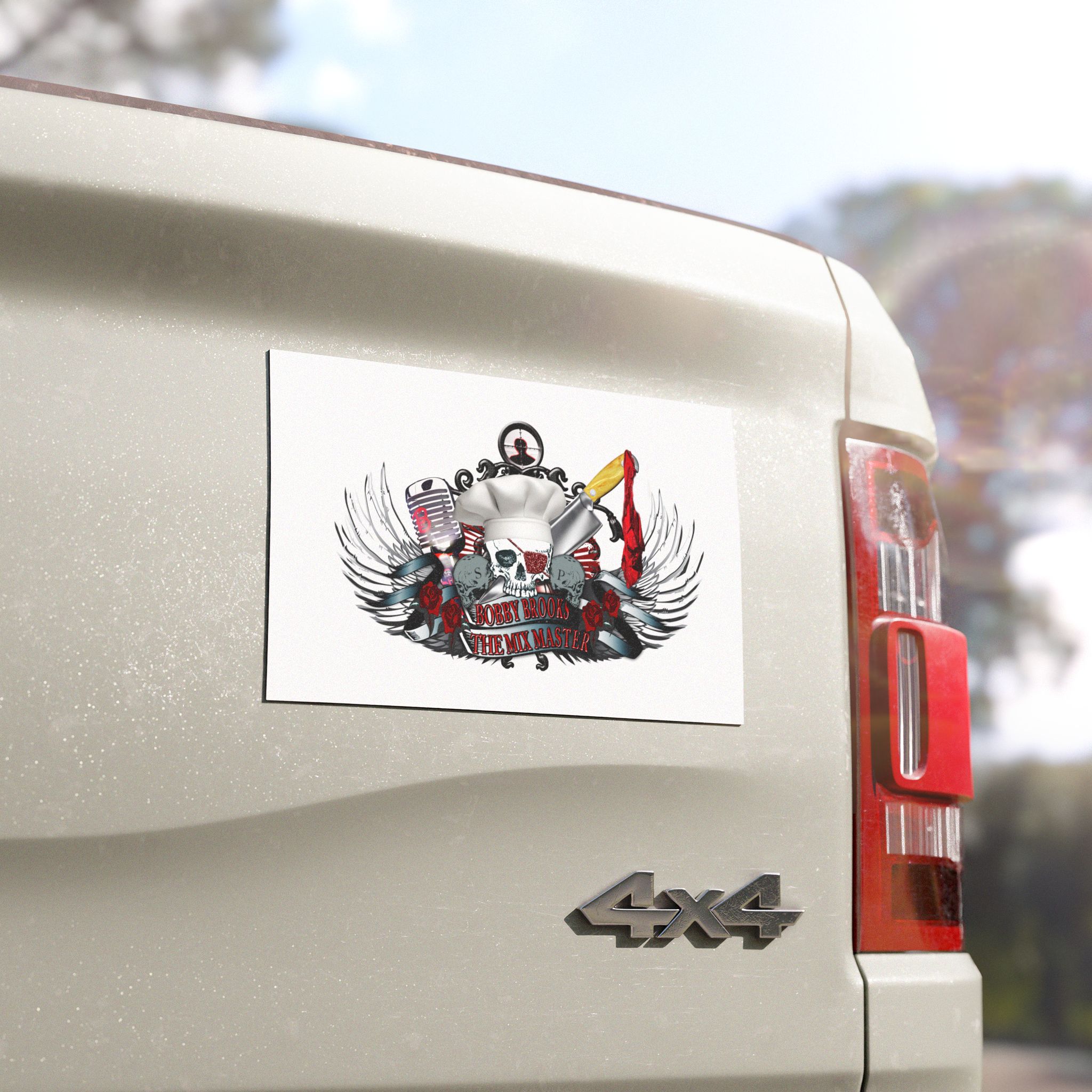 Bobby Brooks The Mix Master Car Magnets