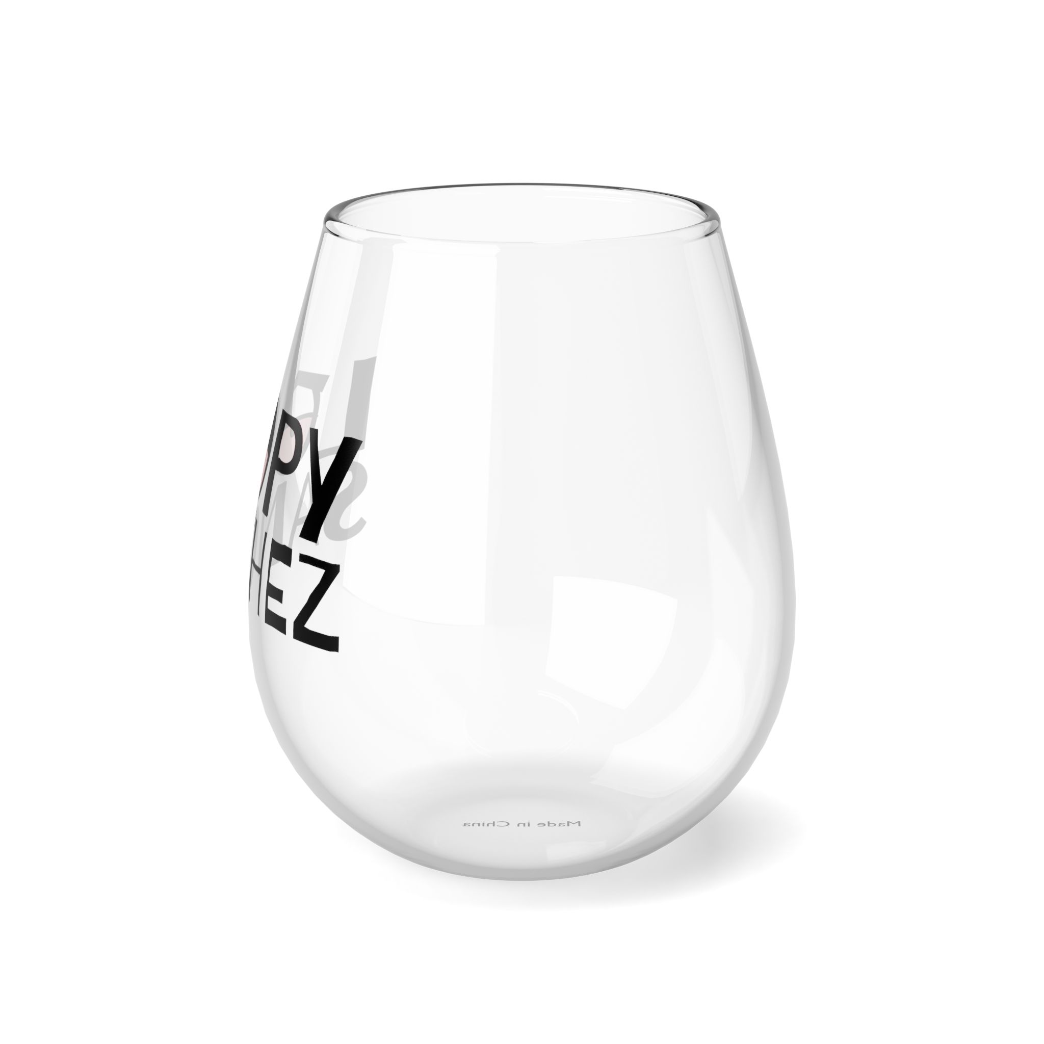 Loopy Sanchez Stemless Wine Glass, 11.75oz - Image 3
