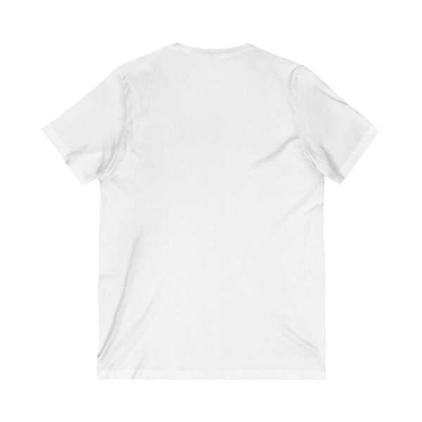 Unisex Jersey Short Sleeve V-Neck Tee - Image 2