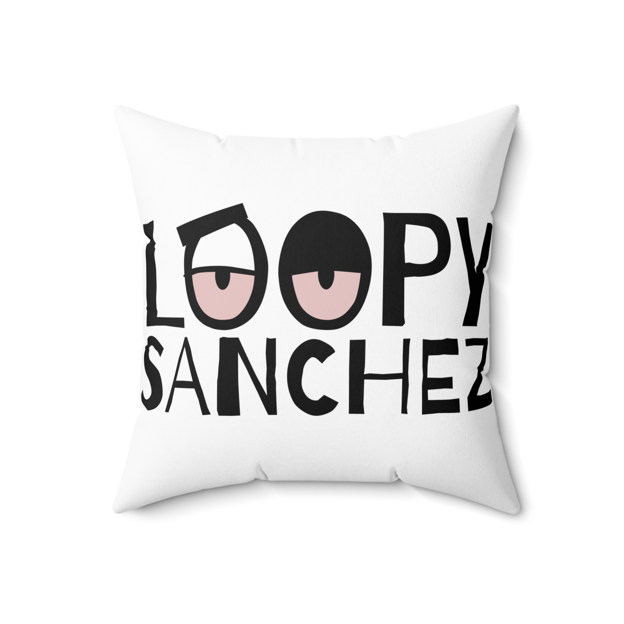 Loopy Sanchez Polyester Square Pillow