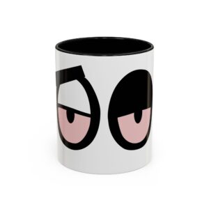 Loopy Sanchez Eyes, Accent Coffee Mug (11, 15oz)