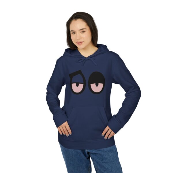 Loopy Sanchez Eyes, adidas Unisex Fleece Hoodie - Image 44