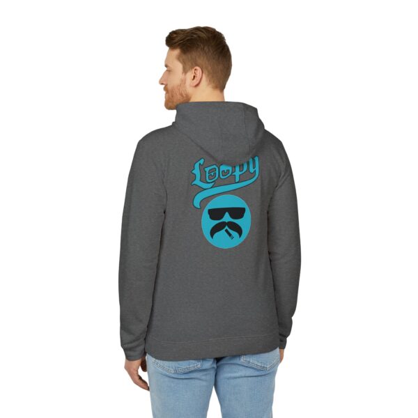 Loopy Sanchez Eyes, adidas Unisex Fleece Hoodie - Image 15
