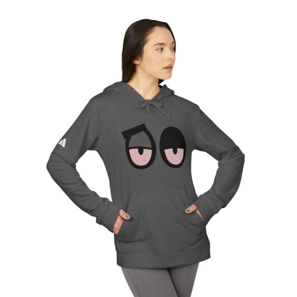 Loopy Sanchez Eyes, adidas Unisex Fleece Hoodie - Image 9