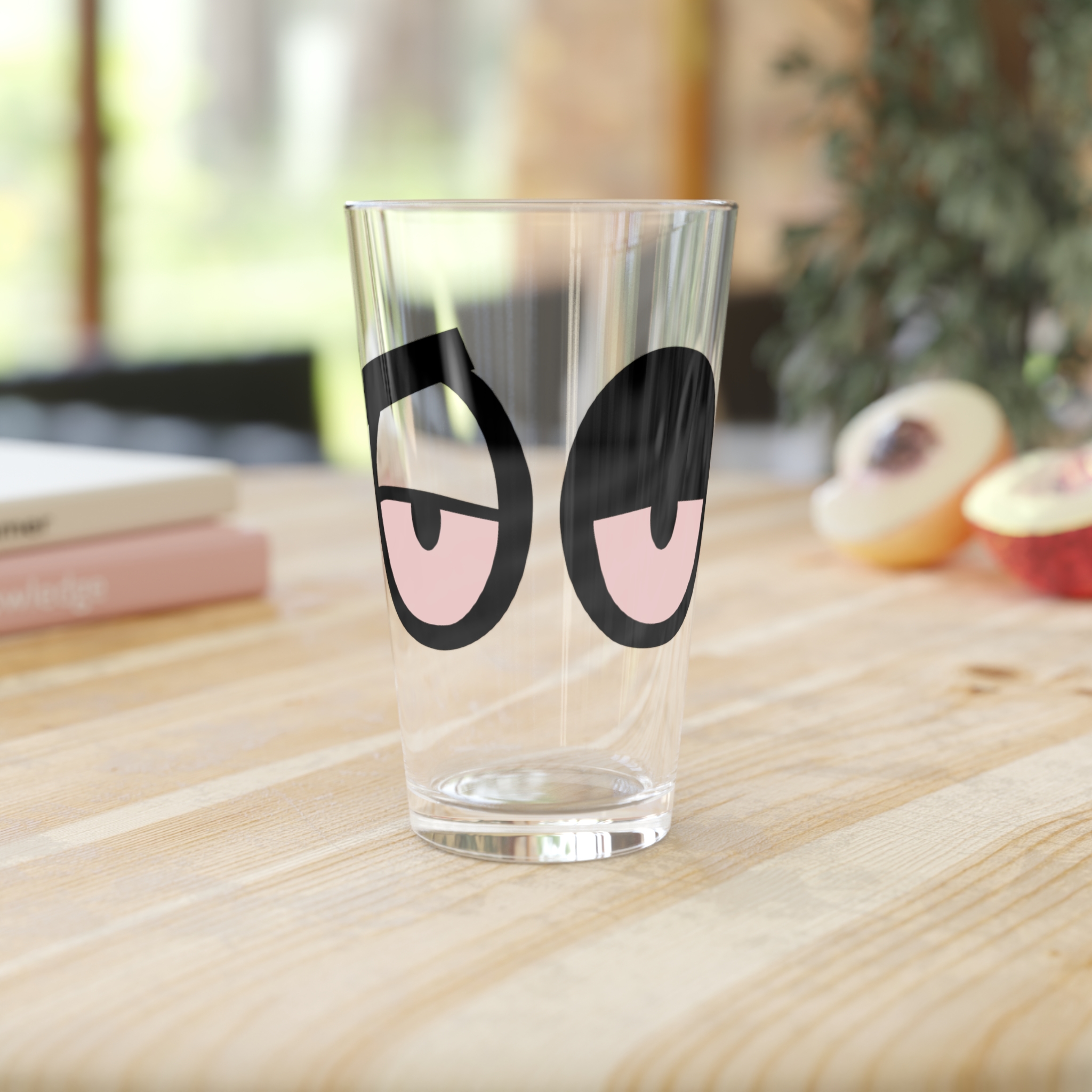 "Loopy Sanchez Eyes", Pint Glass, 16oz