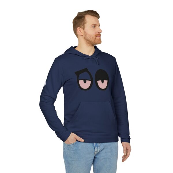 Loopy Sanchez Eyes, adidas Unisex Fleece Hoodie - Image 46