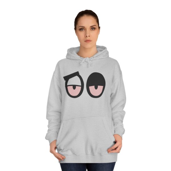 Loopy Sanchez Eyes ,Unisex College Hoodie - Image 9
