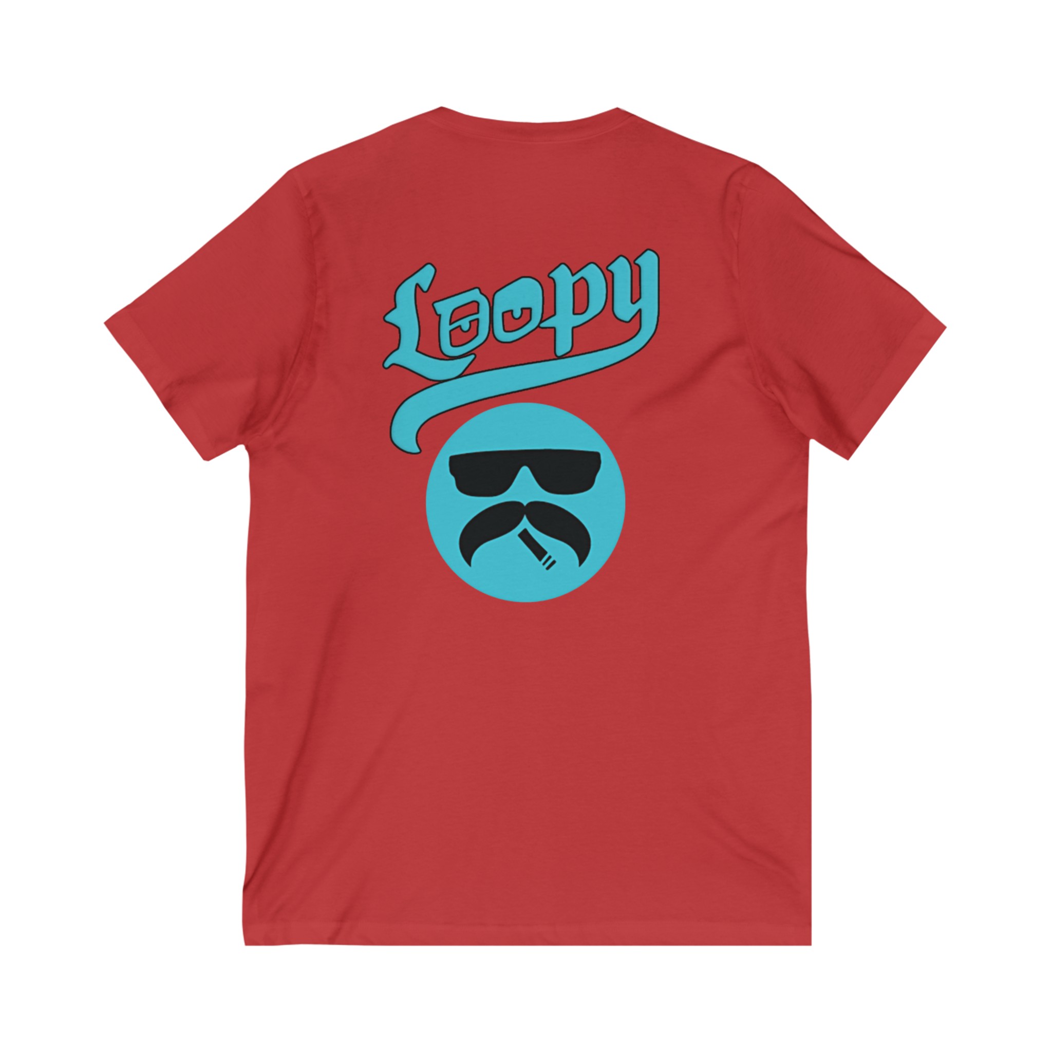 Loopy Sanchez Unisex Jersey Short Sleeve V-Neck Tee - Image 6