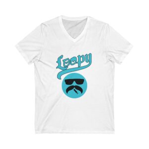 Unisex Jersey Short Sleeve V-Neck Tee