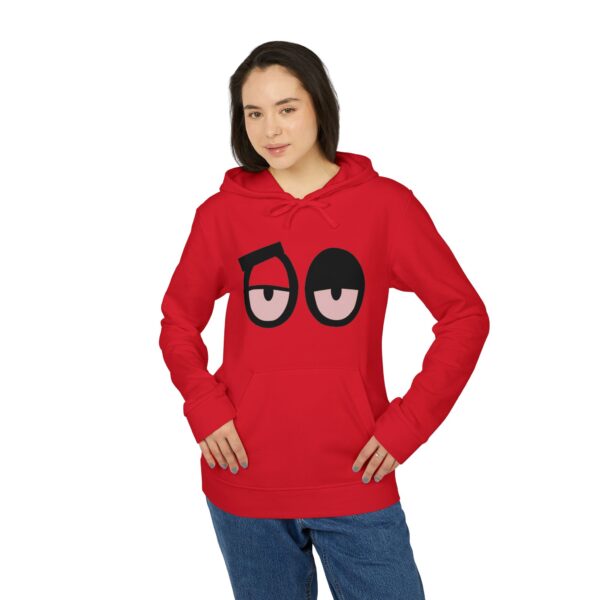 Loopy Sanchez Eyes, adidas Unisex Fleece Hoodie - Image 52