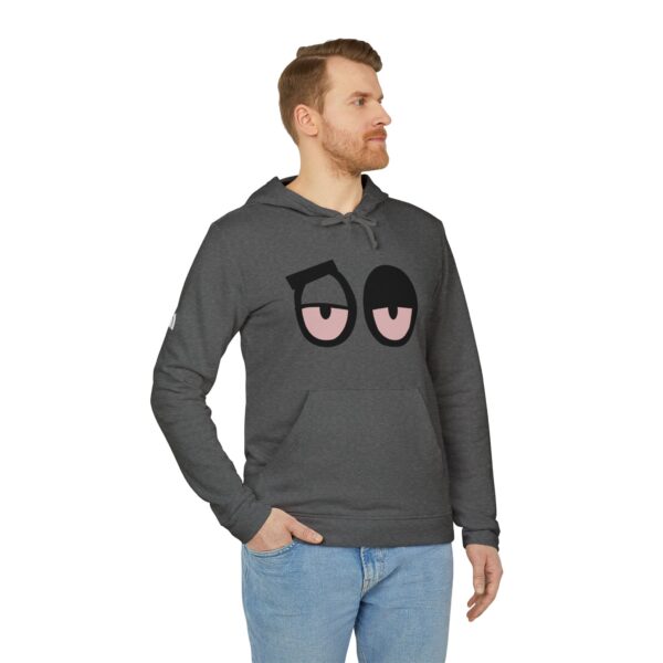 Loopy Sanchez Eyes, adidas Unisex Fleece Hoodie - Image 14