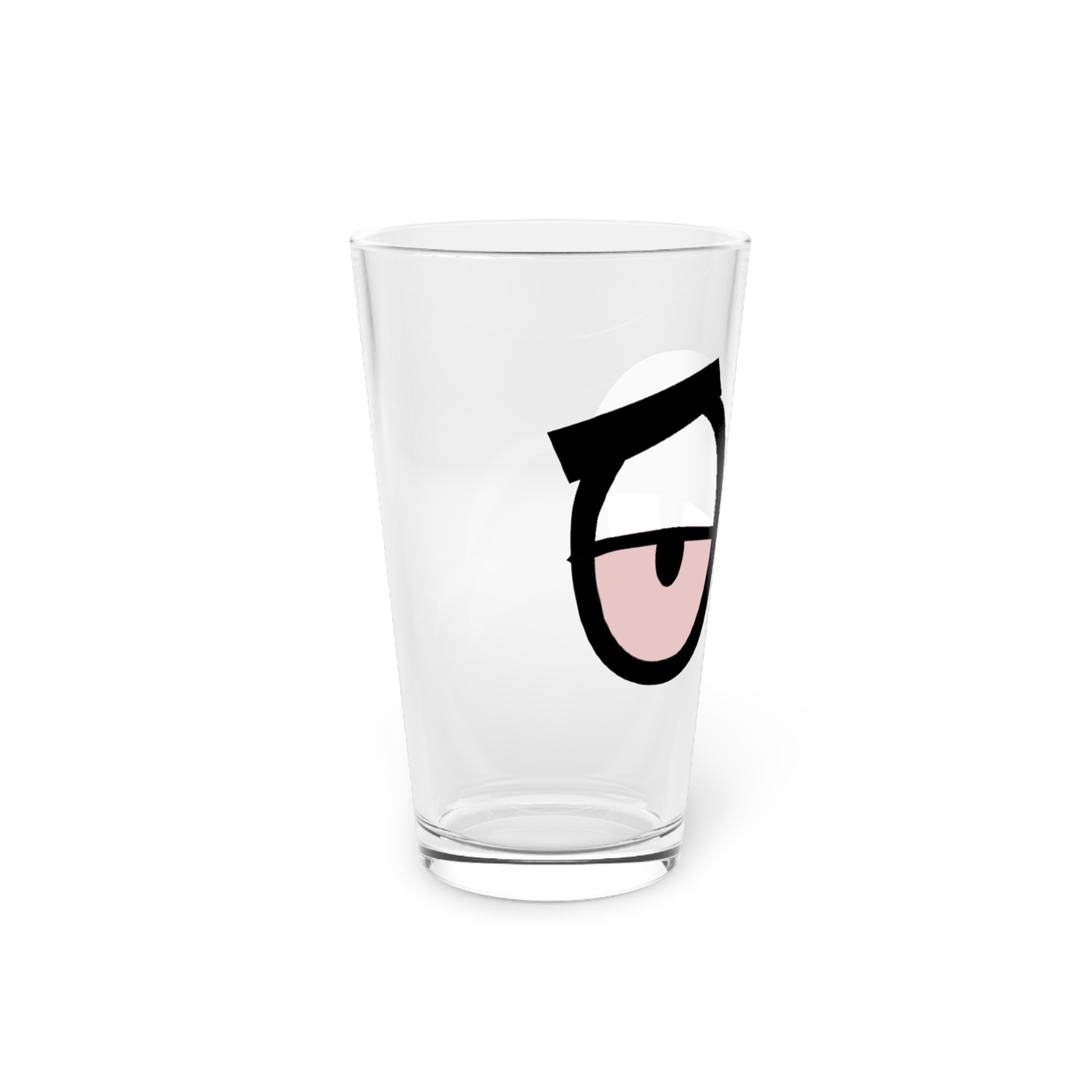 "Loopy Sanchez Eyes", Pint Glass, 16oz - Image 3